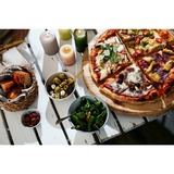 Cozze Pizzaofen 13" schwarz/grau, für Pizzen bis ca. Ø 34cm