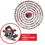 EINHELL Power X-Change Akku-Handkreissäge CG2400SV TE-CS 18/150-2 Li-Solo, 18Volt rot/schwarz, ohne Akku und Ladegerät