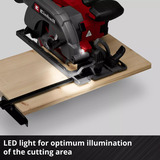 EINHELL Power X-Change Akku-Handkreissäge CG2400SV TE-CS 18/150-2 Li-Solo, 18Volt rot/schwarz, ohne Akku und Ladegerät