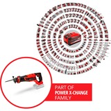 EINHELL Professional Akku-Universal-Säbelsäge TP-AP 18/28 Li BL - Solo, 18Volt rot/schwarz, ohne Akku und Ladegerät