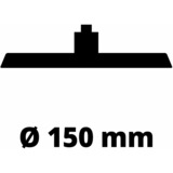 EINHELL Teller-/ Polier-/ Schleifblatt-Set, 150mm für Polier- und Schleifmaschinen