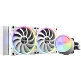 EKL Gletscherwasser 240 White RGB 240mm, Wasserkühlung weiß
