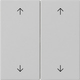 Gira Wippe zweifach grau, Retail