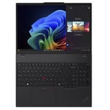 Lenovo ThinkPad T16 G4 AMD (21QN005MGE), Notebook schwarz, AMD Ryzen AI 7 PRO 350, AMD Radeon 860M, 64 GB DDR5, 1 TB (1 TB SSD), Windows 11 Pro