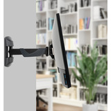 Lindy Starre Wandhalterung für ein Display, Monitorhalterung schwarz, für Monitore bis 66 cm (26")
