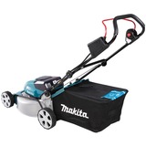 Makita Akku-Rasenmäher DLM463PT2, 36Volt (2x18Volt) blau/schwarz, 2x Li-Ionen Akku 5,0Ah