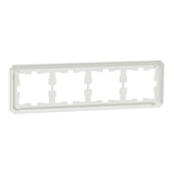 Merten D-Antik Rahmen vierfach MEG4040-4735 weiß, Retail