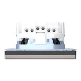 Merten Schutzkontaktsteckdose mit Steckklemmen nickel, Retail