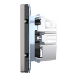 Merten Schutzkontaktsteckdose mit Steckklemmen nickel, Retail