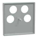 Merten Zentralplatte aluminium, Retail