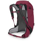 Osprey Hikelite 32, Rucksack weinrot/schwarz, 32 Liter, Größe M/L
