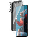 PanzerGlass 3-in-1 Schutz Set transparent, Samsung Galaxy S24, EasyAligner