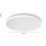 Philips HUE White & Color Ambiance Deckenleuchte Datura, groß, LED-Leuchte weiß, rund