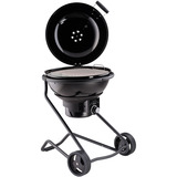 RÖSLE Kugelgrill No.1 F60 AIR PRO VARIO+, Holzkohlegrill schwarz (matt), Ø 60 cm