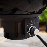 RÖSLE Kugelgrill No.1 F60 AIR PRO VARIO+, Holzkohlegrill schwarz (matt), Ø 60 cm