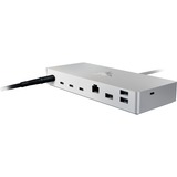 Razer Thunderbolt 4 Dock Mercury Edition, Dockingstation aluminium, USB, Gigabit LAN