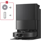Roborock Qrevo S ProX, Saugroboter schwarz, inkl. Multifunktions-Dockingstation