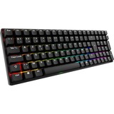 Sharkoon SKILLER SGK50 S2 PBT, Gaming-Tastatur schwarz, BE-Layout, Gateron G Pro 3.0 Yellow