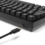 Sharkoon SKILLER SGK50 S2 PBT, Gaming-Tastatur schwarz, BE-Layout, Gateron G Pro 3.0 Yellow