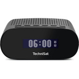 TechniSat Uhrenradio 50, Radiowecker schwarz, Retail