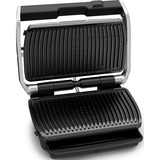 Tefal OptiGrill Elite XL GC760D, digitaler Grillassistent, Kontaktgrill edelstahl (gebürstet)/schwarz, 2.200 Watt