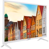 Telefunken XF32SN550SD-W, LED-Fernseher 80 cm (32 Zoll), weiß, FullHD, Triple Tuner, SmartTV, DVD-Spieler