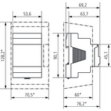 Theben TR 642 top3 BLE RC, Zeitschaltuhr Jahres- und Astro-Programm, Integriertes BLE-Modul