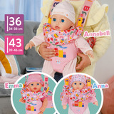 ZAPF Creation BABY born Babytragesitz Pink, Spielfigur 