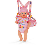 ZAPF Creation BABY born Babytragesitz Pink, Spielfigur 