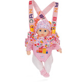 ZAPF Creation BABY born Babytragesitz Pink, Spielfigur 