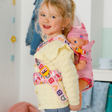 ZAPF Creation BABY born Babytragesitz Pink, Spielfigur 