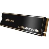 ADATA LEGEND 900 Pro 4 TB, SSD schwarz/gold, PCIe 4.0 x4, NVMe 1.4, M.2 2280