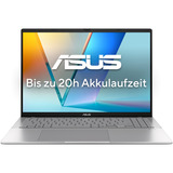 ASUS Vivobook S 16 (S3607CA-SH115W) U7 16 O sr W11H, Notebook silber, Intel® Core™ Ultra 7 255H, Intel® Arc™ Graphics, 15.96484375 GB DDR5, 512 GB (512 GB SSD), Windows 11 Home