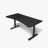 Arozzi Arena Gaming Desk, Gaming-Tisch dunkelgrau, Large - Gunmetal - Dark Grey