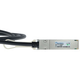 BlueOptics BlueLAN Direct Attach Kabel kompatibel zu Allied Telesis AT-QSFP3CU QSFP schwarz, 3 Meter