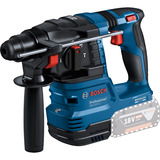 Bosch 18V Profi-Set Bohrhammer GBH 18V-22 + Bohrschrauber GSR 18V-45 blau/schwarz, 2x Li-Ionen Akku 4,0Ah, Hammerbohrer- und Bit-Set, Werkzeugtasche