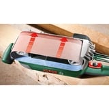 Bosch Heimwerken & Garten Bandschleifer PBS 75 AE, Set grün, 750 Watt, Parallel- und Winkelanschlag