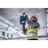 Bosch Professional 18V Profi-Set Bohrhammer GBH 18V-22 + Bohrschrauber GSR 18V-45 blau/schwarz, 2x Li-Ionen Akku 4,0Ah, Hammerbohrer- und Bit-Set, Werkzeugtasche
