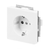 Busch-Jaeger Schutzkontakt-Steckdosen-Einsatz weiß, Retail