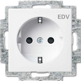 Busch-Jaeger Schutzkontakt Steckdosen-Einsatz 20 EUCB/DV-914 weiß, Retail