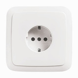 Busch-Jaeger Steckdose Unterputz weiß, Retail