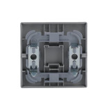 Busch-Jaeger Wippe mit Aufdruck mit Symbol Klingel aluminium, Retail