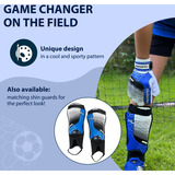 HUDORA Torwarthandschuhe für Kinder, blau, Gr. M blau/weiß, für Kinder ab 5 Jahren