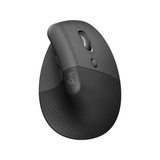 Logitech Lift, Maus graphit/schwarz, für Rechtshänder, Logi Bolt, Bluetooth, Windows/macOS/iPadOS