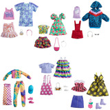 Mattel Barbie Moden 2 Outfits und 2 Accessoires, Sets 