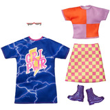 Mattel Barbie Moden 2 Outfits und 2 Accessoires, Sets 