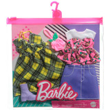 Mattel Barbie Moden 2 Outfits und 2 Accessoires, Sets 