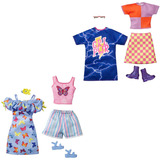 Mattel Barbie Moden 2 Outfits und 2 Accessoires, Sets 