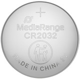 MediaRange Lithium Knopfzellen, CR2032|3V, 4er Pack, Batterie 4 Stück