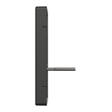 Merten Zentralplatte rechteckiger Ausschnitt für System Design mit Beschriftungsfeld, Unterputz anthrazit, Retail